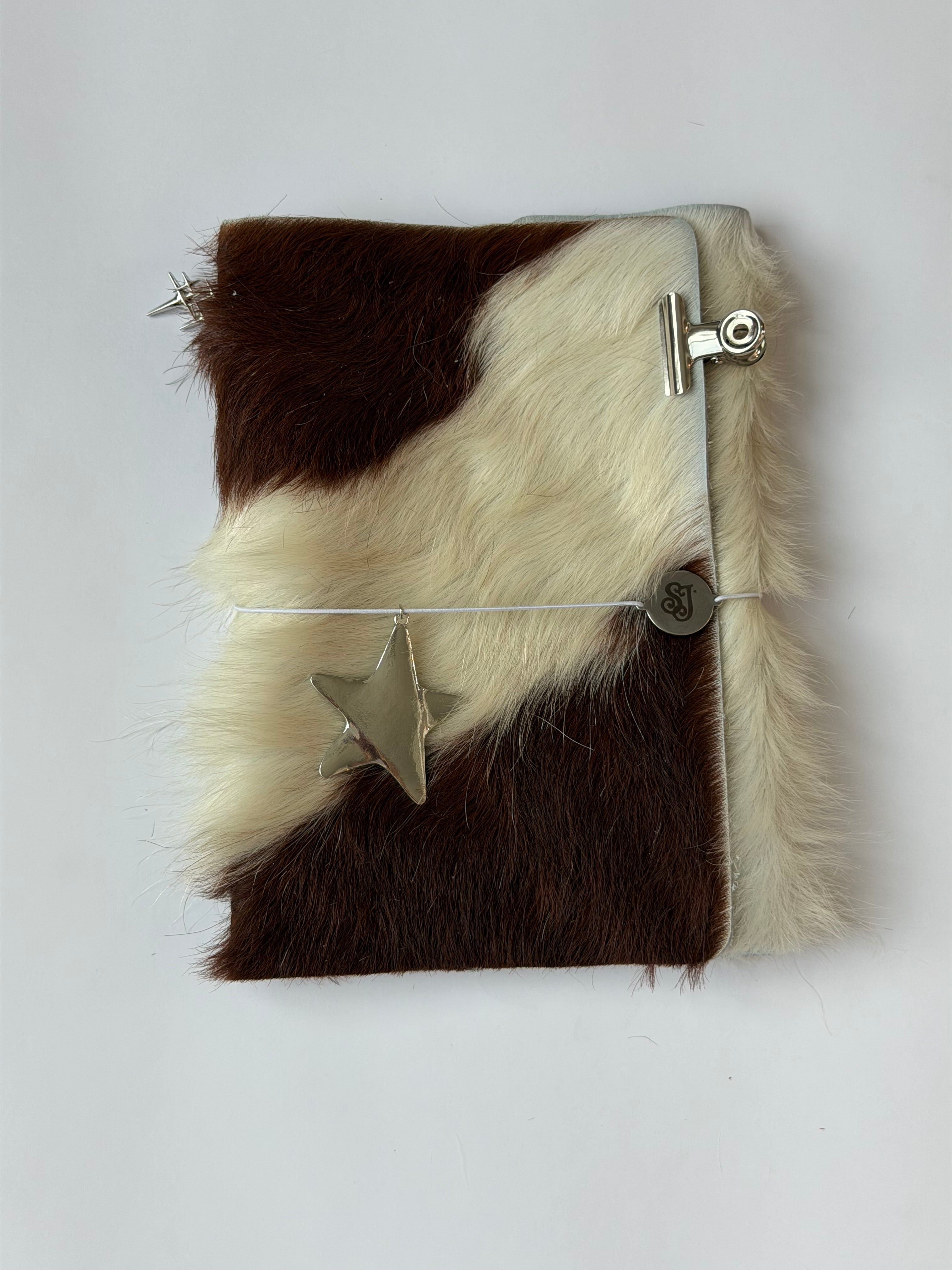 A5 brown cowhide w/ surprise charm