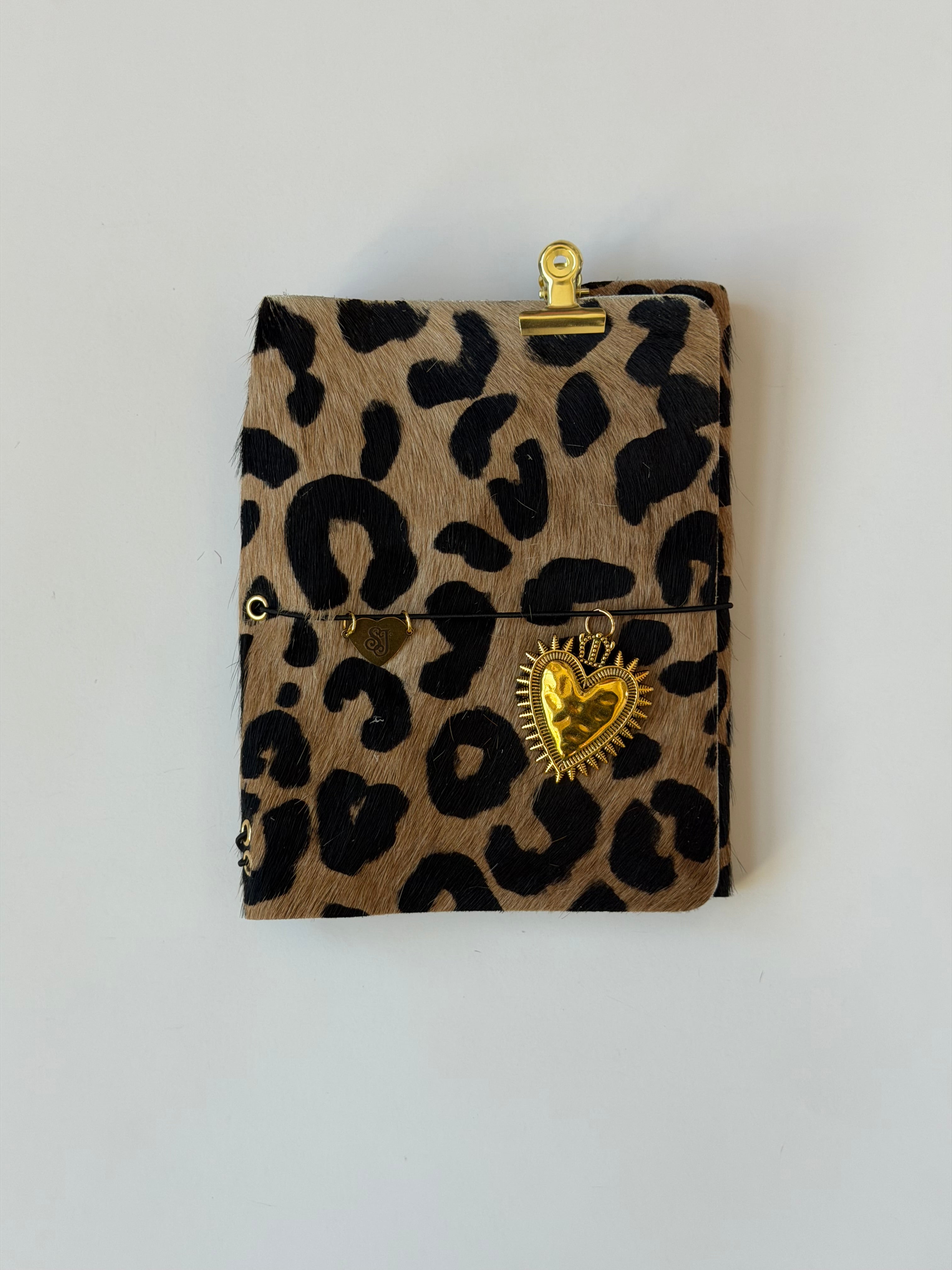 A6 leopard print w/ surprise charm