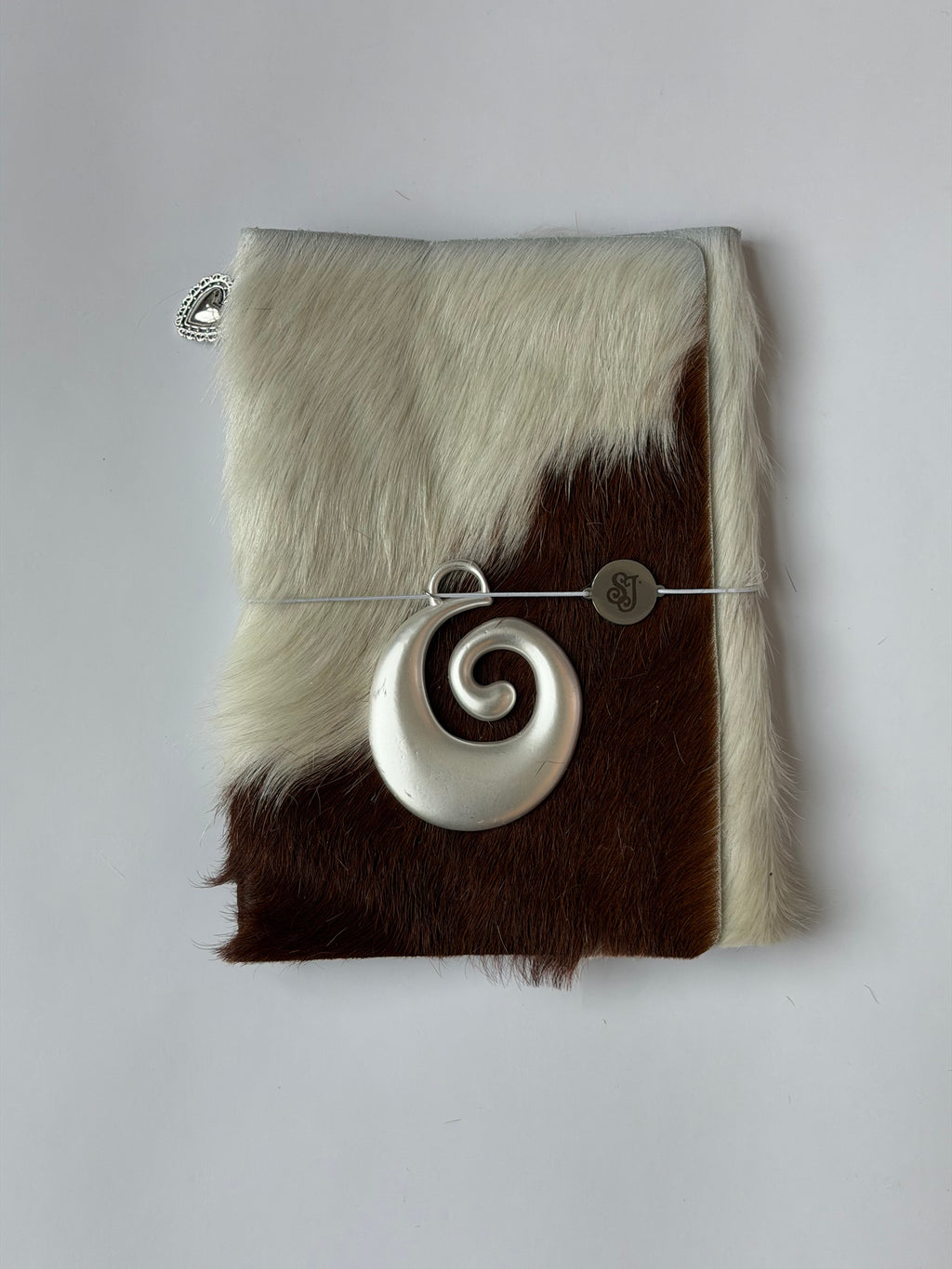 A5 brown cowhide w/ surprise charm