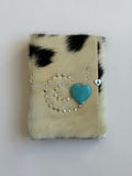 A5 blue velvet