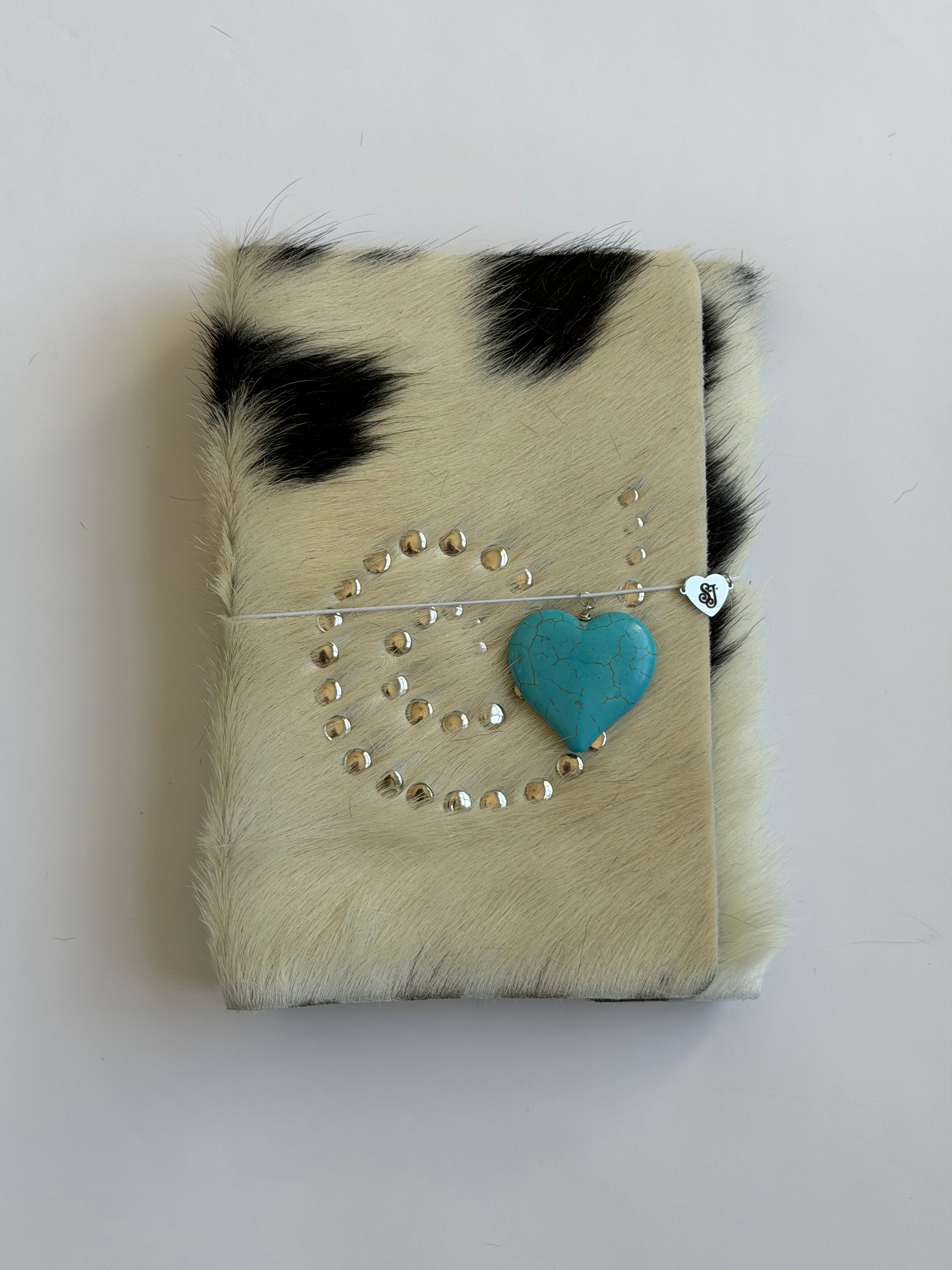 A5 blue velvet