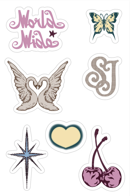 showcase sticker sheet ✧*