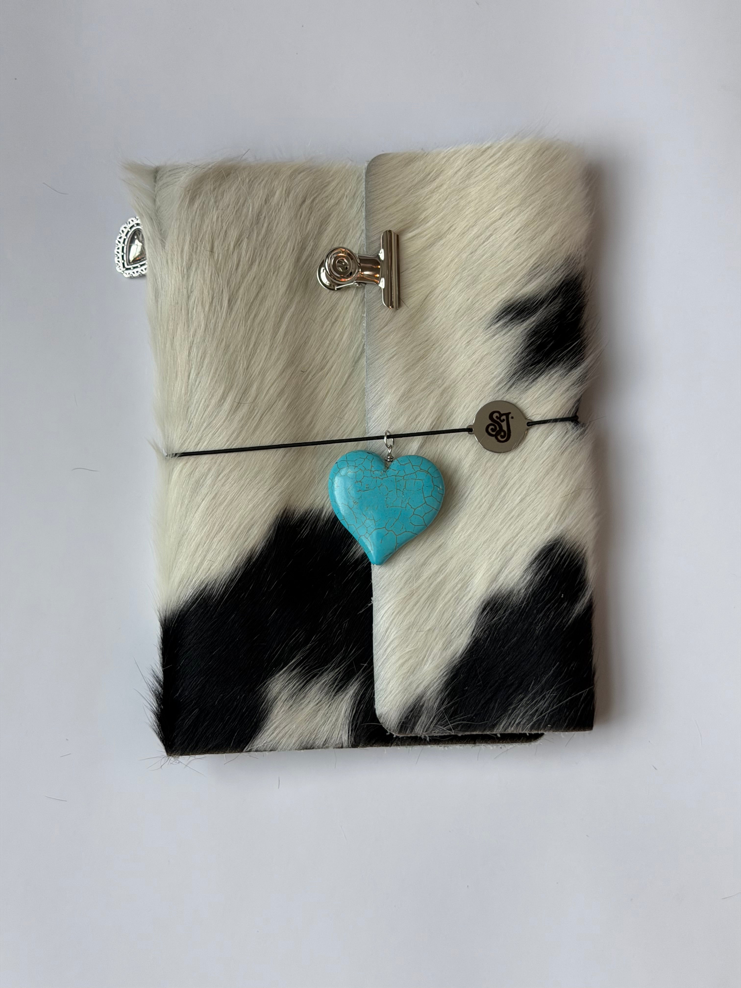 A5 dark cowhide w/ surprise charm 🐮