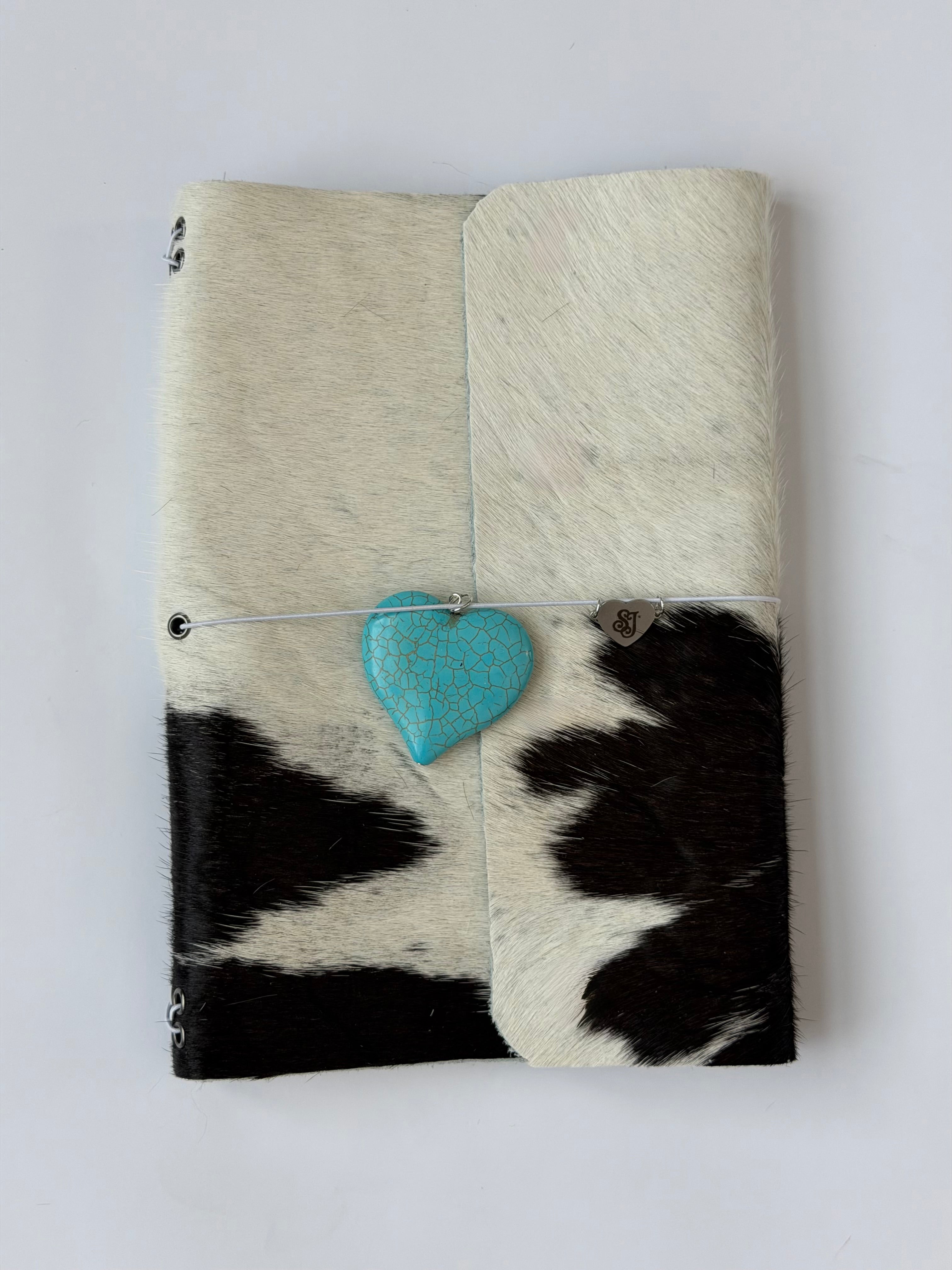 A5 dark cowhide w/ surprise charm 🐮