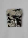dark cowhide trifold 🐮