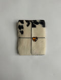 dark cowhide trifold 🐮