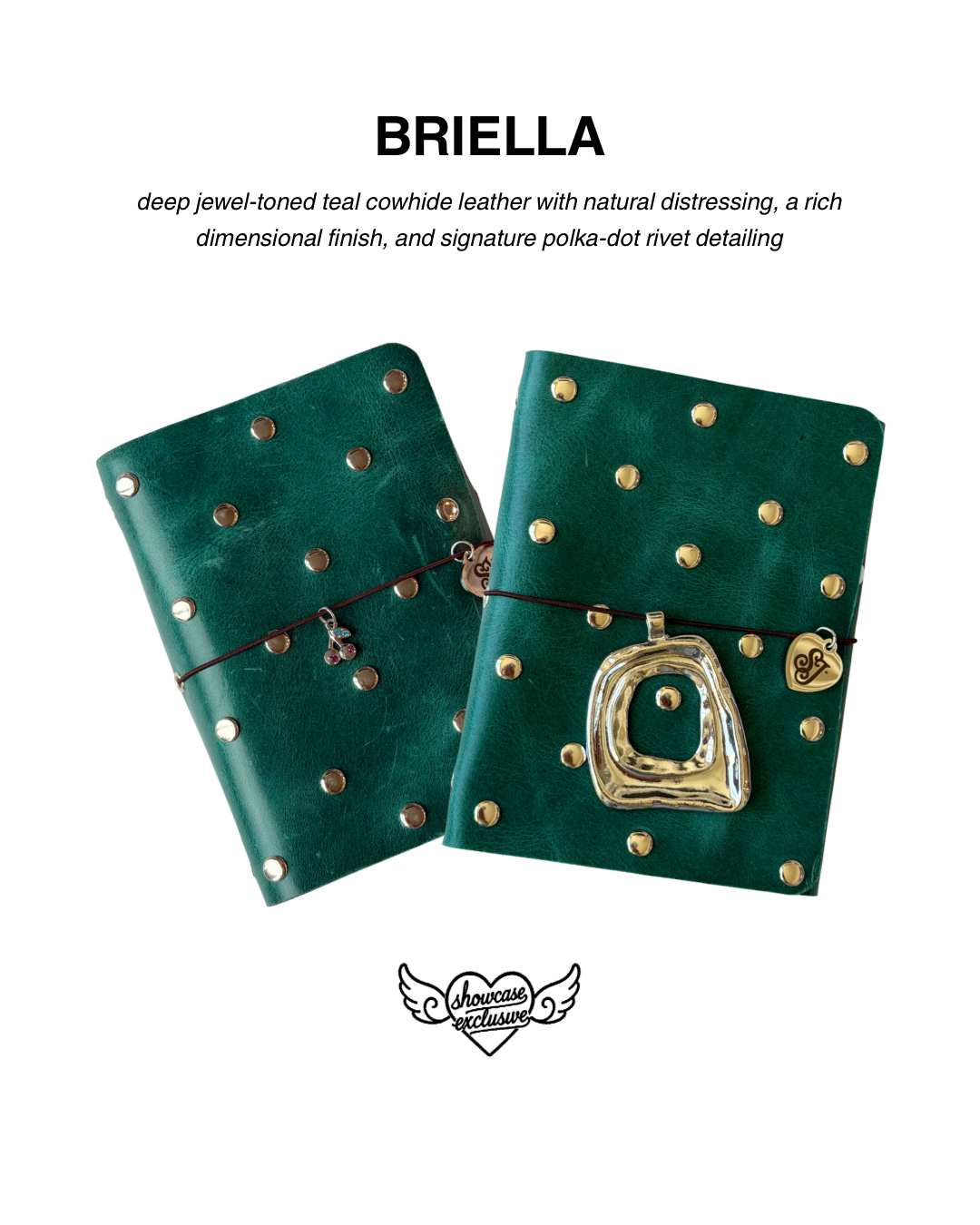 A6 briella trifold
