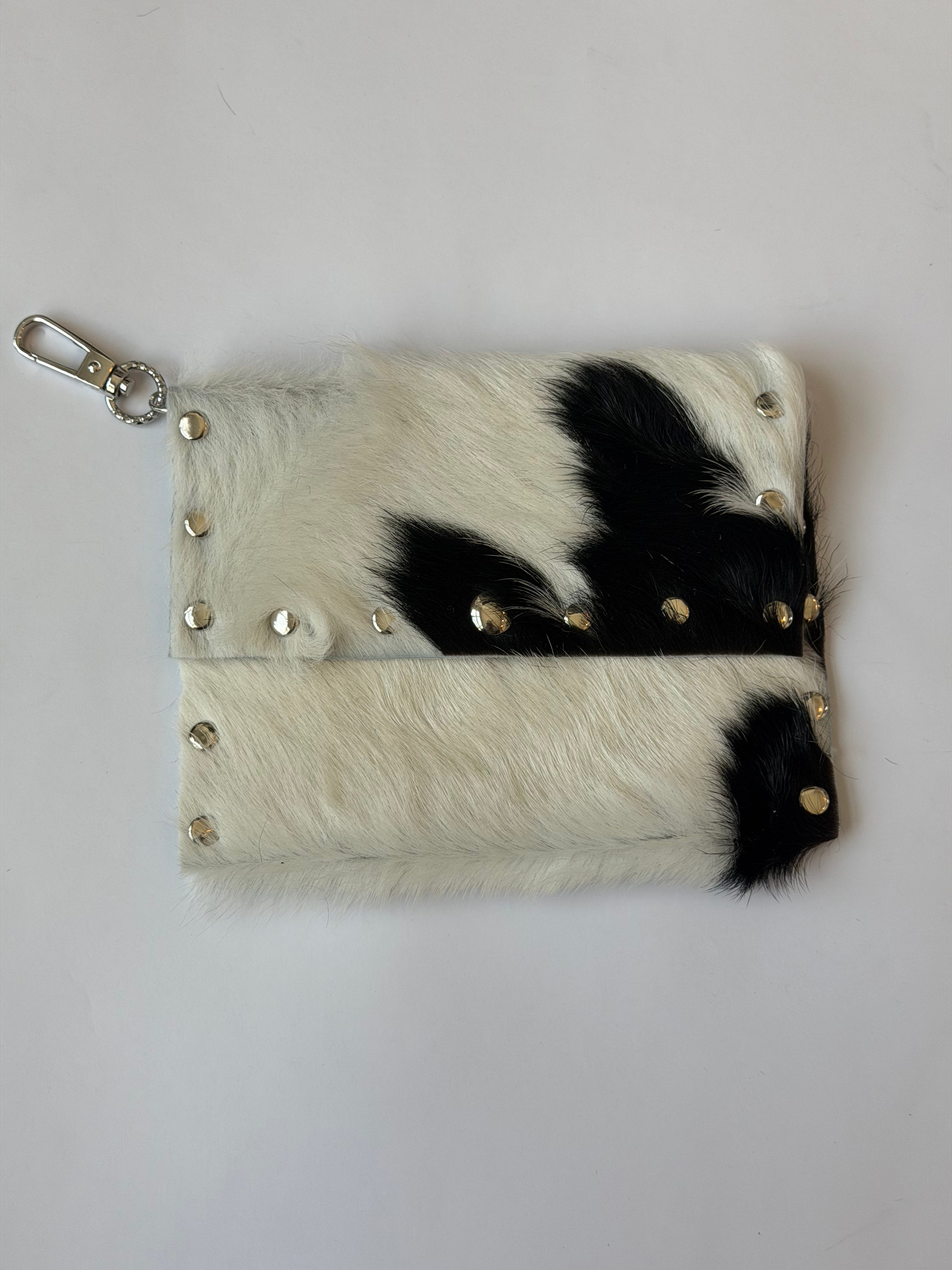 cowhide pouch