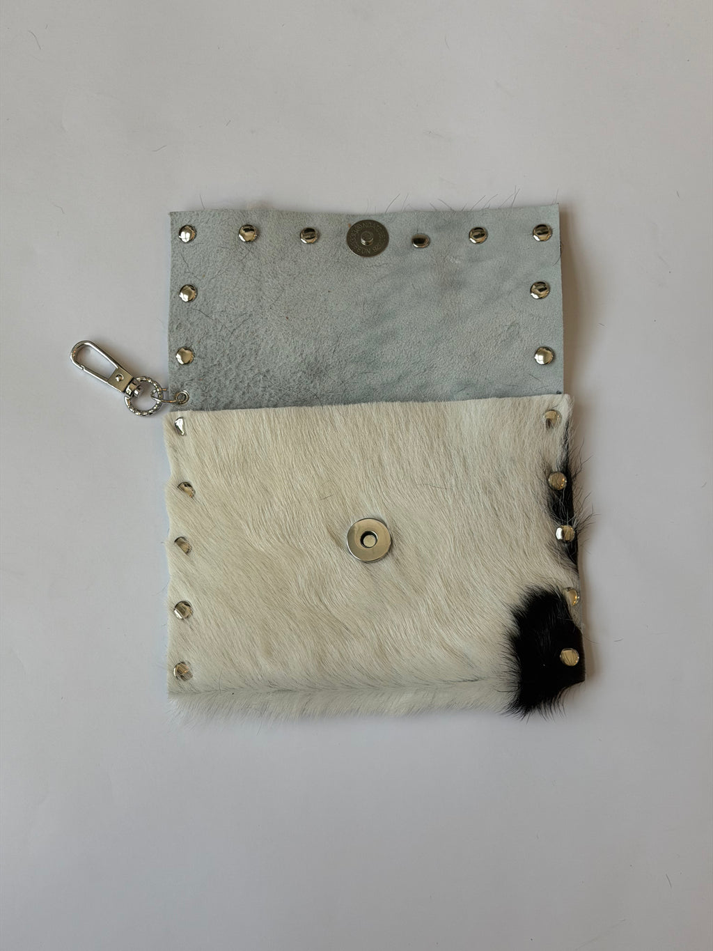 cowhide pouch